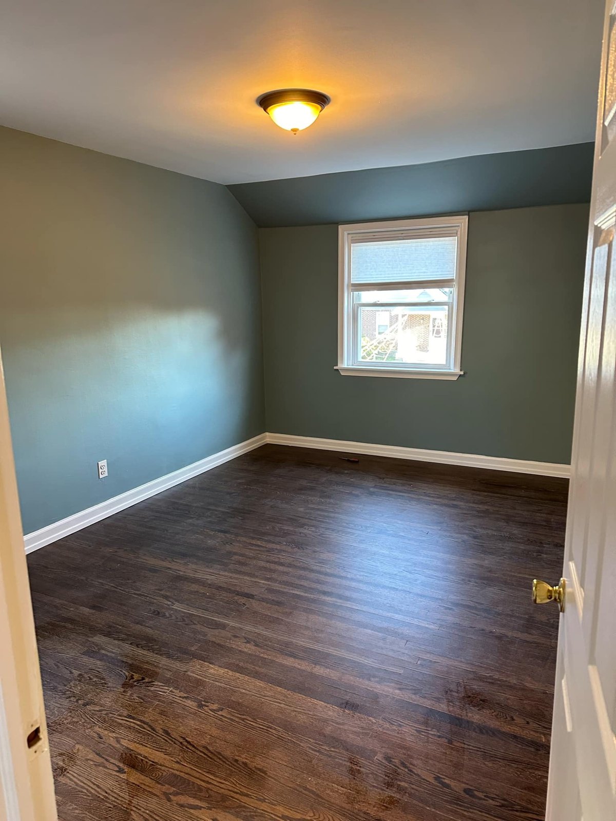 Finished bedroom painting, trim, and flooring refresh in South Jersey